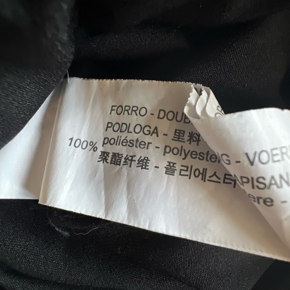 πHPπ Zara Embroidered & Beaded Flowers with Ruffle Sleeve Zip Up Bomber Jacket - Picture 7 of 12